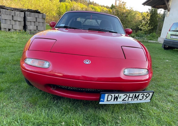 Mazda MX-5 cena 33000 przebieg: 141000, rok produkcji 1994 z Radziejów małe 596